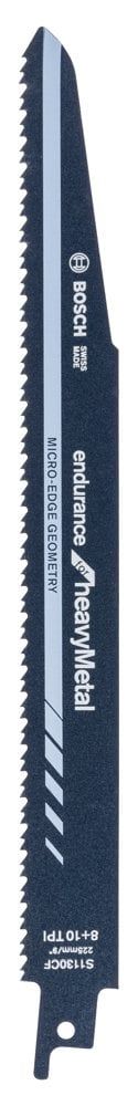 Bosch - Endurance Serisi Ağır Metal için Panter Testere Bıçağı S 1130 CF - 5'li - 2608657528