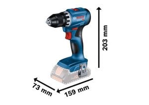 Bosch GSR 18V-45 (2X2Ah) Çift Akülü Delme Vidalama Makinesi + 63Pc Aksesuar Seti - 0615A5007X