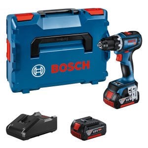 Bosch GSR 18V-90 C (2X5Ah) Çift Akülü Delme Vidalama Makinesi - 06019K6006