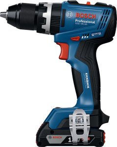 Bosch GSB 18V-65 (2X2Ah) Çift Akülü Delme Vidalama Makinesi - 06019N3100
