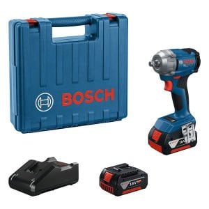 Bosch GDS 18V-350 (2X4Ah) Akülü Darbeli Somun Sıkma Makinesi - 06019M5021