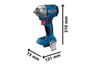Bosch GDS 18V-350 (2X4Ah) Akülü Darbeli Somun Sıkma Makinesi - 06019M5021