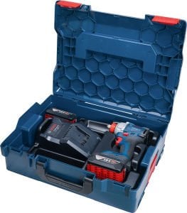 Bosch GDX 18V-285 (2X4Ah) Çift Akülü Darbeli Somun Sıkma Makinesi - 06019N2102