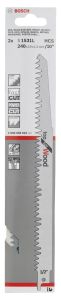 Bosch - Top Serisi Ahşap için Panter Testere Bıçağı S 1531 L - 2'li