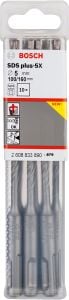 Bosch -SDS-Plus-5X Serisi Kırıcı Delici Matkap Ucu 5*160 mm 10'lu - 2608833890