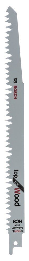 Bosch - Top Serisi Ahşap için Panter Testere Bıçağı S 1531 L - 100'lü - 2608650698
