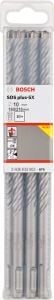 Bosch - SDS-Plus-5X Serisi Kırıcı Delici Matkap Ucu 10*210 mm 10'lu - 2608833903