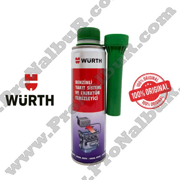Würth Benzinli Yakıt Sistemi ve Enjektör Temizleyici (300ml) - 5861101300
