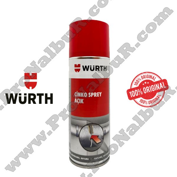 Würth Çinko Sprey Açık (400ml) - 0893113114
