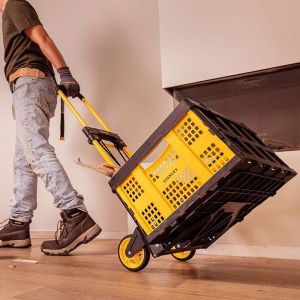 Stanley FT505 Katlanır Çok Amaçlı Taşıma Sepeti (25KG) - STANLEY FT505