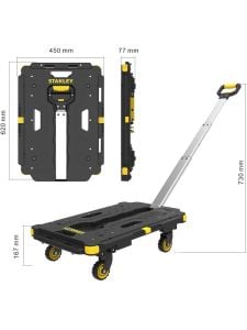 Stanley PC532 Katlanır Çekme Kollu Taşıma Arabası (137KG) - STANLEY  PC532