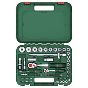 Bosch 1/4'' + 1/2'' Cırcırlı Somun Sıkma Seti (56 Parça) - 1600A02Z9G