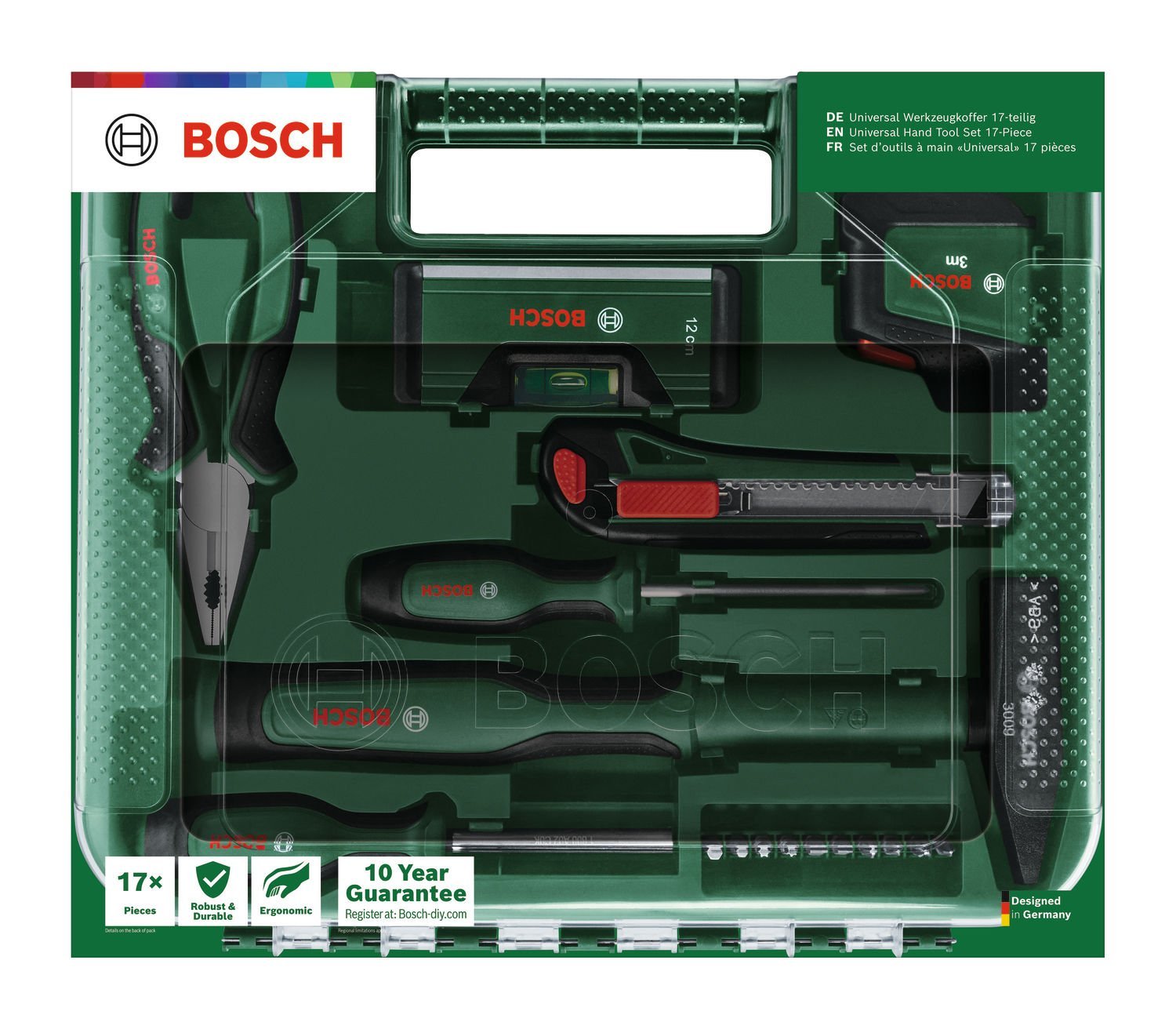 Bosch Universal El Aleti Seti (17 Parça) - 1600A02BY5