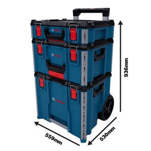 Bosch Professional L-BOXX Contractor  3lü Set Takım Çantası Sistemi - 1600A037DY