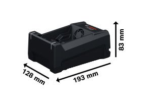 Bosch GAL 12V/18V-80 Şarj Cihazı - 1600A037CH