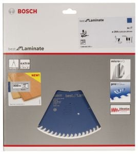 Bosch - Best Serisi Laminant için Daire Testere Bıçağı 254*30 mm 84 Diş - 2608642135