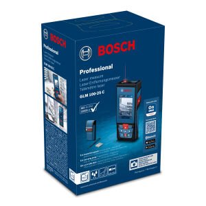 Bosch GLM 100-25 C Lazerli Uzaklık Ölçme (100MT) - 0601072Y00