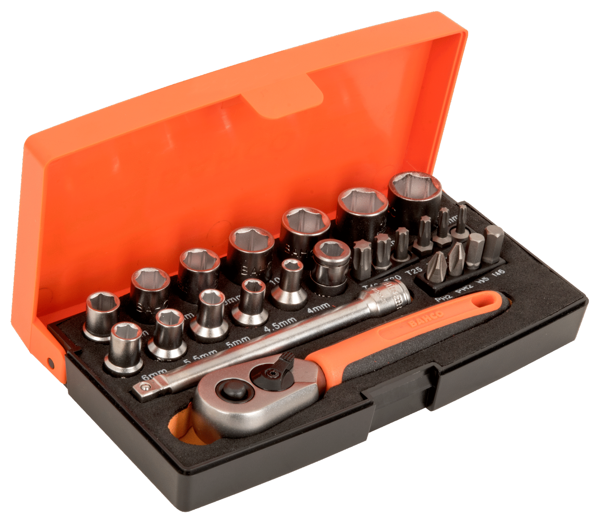 Bahco SL25 Lokma Takımı Mini (1/4'') 25 Parçalı - SL25