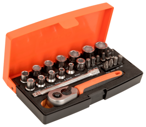 Bahco SL25 Lokma Takımı Mini (1/4'') 25 Parçalı - SL25