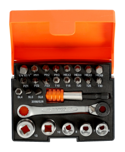 Bahco 2058/S26 Lokma ve Bits Seti Mini - 2058/S26