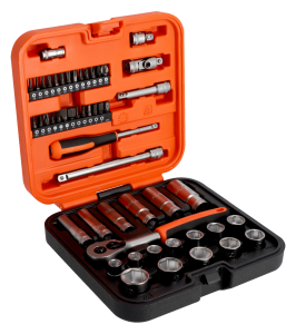 Bahco S51MC3H Lokma Takımı 1/4''-3/8'' 51 Parça - S51MC3H