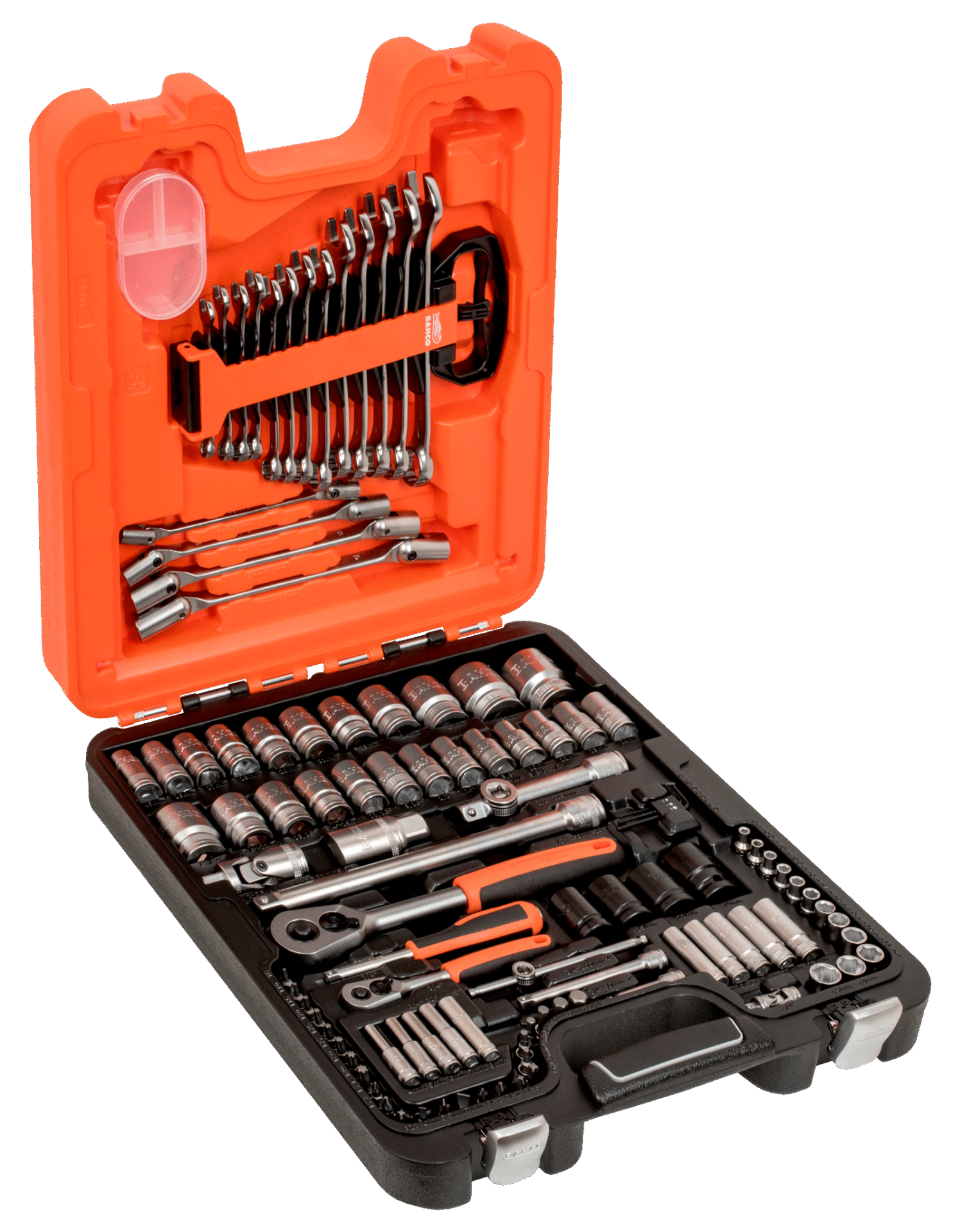 Bahco S106 Lokma Takımı 1/2''+1/4'' + Kombine Anahtar Takımı 106 Parça - S106