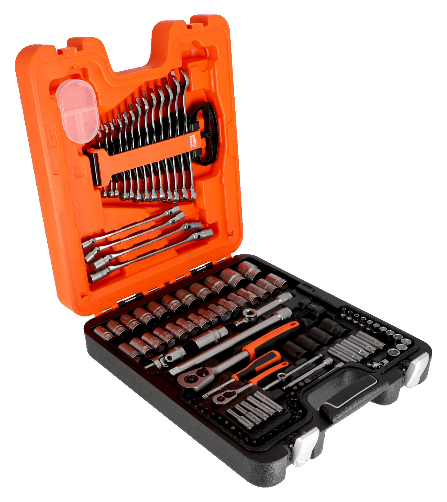 Bahco S108 Lokma Takımı 1/2''+1/4'' + Kombine Anahtar Takımı 108 Parça - S108