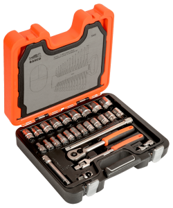 Bahco S400 Lokma Takımı 1/2'' + Kombine Anahtar Takımı 40 Parça - S400