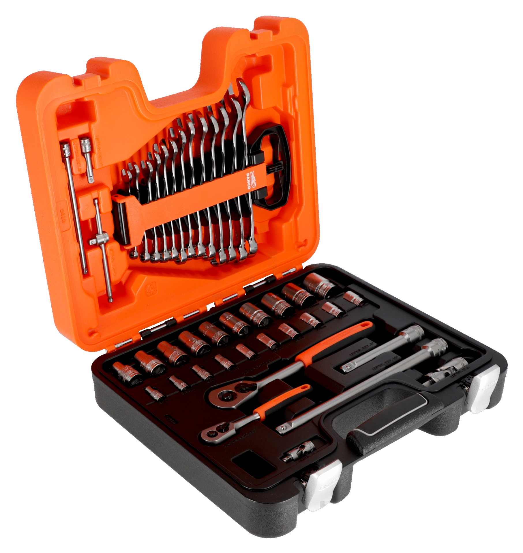 Bahco S410 Lokma Takımı 1/2''-1/4'' 41 Parça - S410