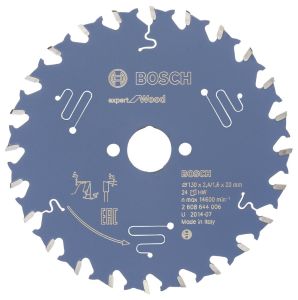 Bosch - Expert Serisi Ahşap için Daire Testere Bıçağı 130*20 mm 24 Diş