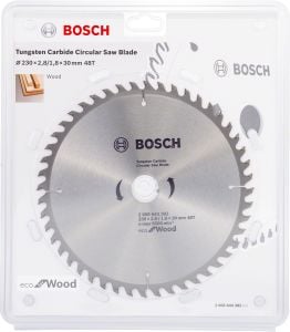 Bosch - Optiline Eco Serisi Ahşap için Daire Testere Bıçağı 230*30 48 Diş - 2608644382