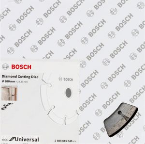 Bosch - Ekonomik Seri 9+1 Genel Yapı Malzemeleri İçin Elmas Kesme Diski 180 mm - 2608615043