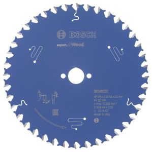 Bosch - Expert Serisi Ahşap için Daire Testere Bıçağı 184*20 mm 40 Diş