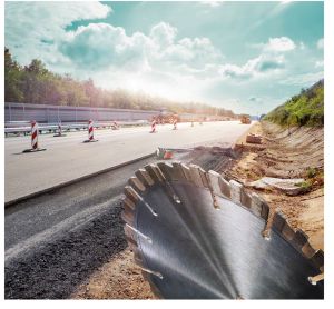 Bosch - Ekonomik Seri 9+1 Genel Yapı Malzemeleri İçin Elmas Kesme Diski 230 mm Turbo