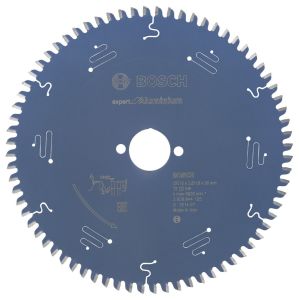 Bosch - Expert Serisi Alüminyum için Daire Testere Bıçağı 210*30 mm 72 Diş
