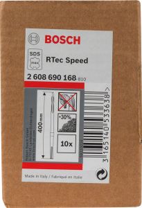 Bosch - Rtec Serisi, SDS-Max Şaftlı Sivri Keski 400 mm 10'lu - 2608690168