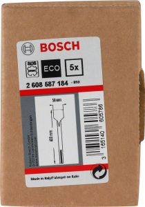 Bosch - SDS-Max Şaftlı Yassı Keski 400*50 mm 5'li - 2608587184