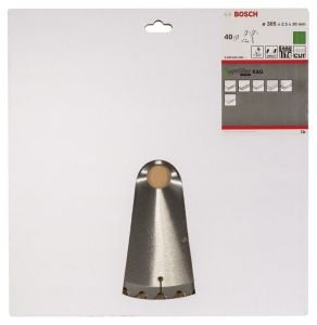 Bosch - Optiline Serisi Ahşap için Daire Testere Bıçağı 305*30 mm 40 Diş - 2608640440